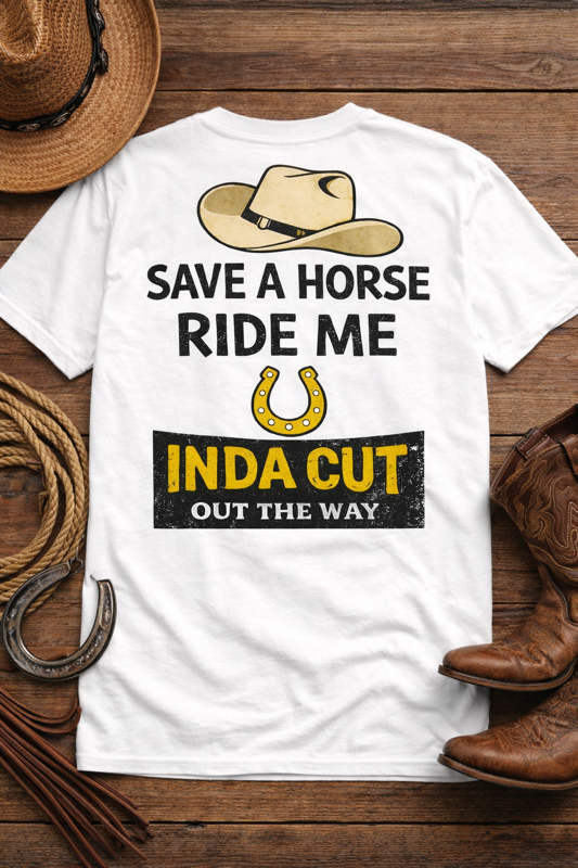 Ride Me Tee- In Da Cut